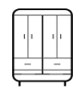 PATIO SPRING Wardrobe